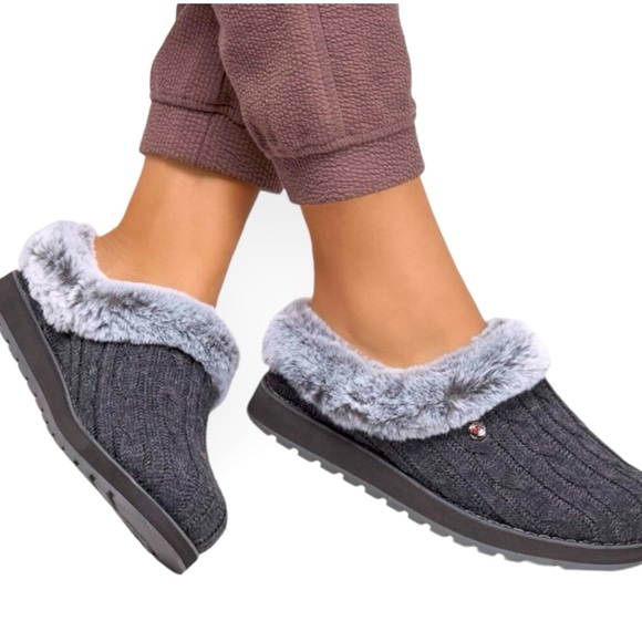 BOBS from Skechers Shoes - BOBS from Skechers Keepsakes Ice Storm Clogs Color Charcoal Size 8.5